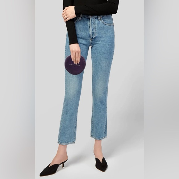 NWT SIMON MILLER PVC CLUTCH WITH ZIP INTERIOR POUCH - Picture 4 of 8